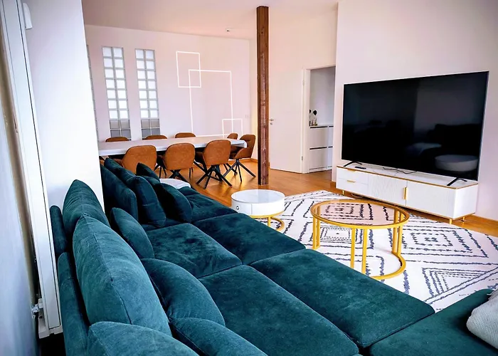 Exklusive Familienresidenz Mit Dachterrasse, Sauna Und Entertainment Apartment Magdeburg